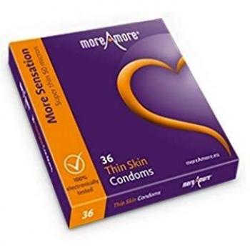 Preservativos Thin Skin (36 pcs) MoreAmore 43402