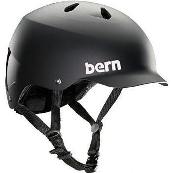 Bern Watts Thin Shell EPS - Casco para hombre para bicicleta BMX, color negro