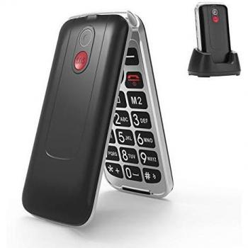 3G Telefonos Moviles con Tapa Teléfono para Personas Mayores con Cámara, Teclas Grandes, Fácil de Usar Telefonos Basicos para Ancianos