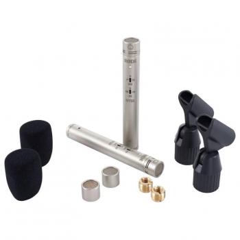 Rode NT55-MP Compact Condenser Microphone with Interchangeable Capsules (Matched Pair)