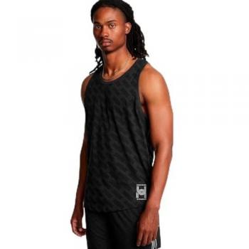Camiseta Sin Mangas Under Armour Run Anywhere Negra - S