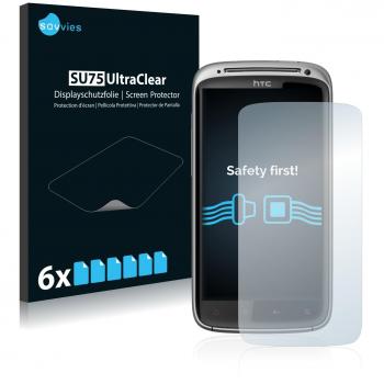 savvies Protector Pantalla Compatible con HTC Sensation Z710E