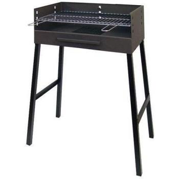 Imex El Zorro Charcoal Barbecue Grill with Zinc Coated Grate, 93x68x40 cm