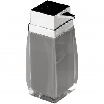 Manillons Torrent - Modelo 1211 | Dosificador de Baño Moderno - Dispensador de Jabón Color Gris - Medidas 15.5 x 6.5 x 7.5 cm
