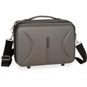Roll Road Camboya Neceser de Viaje, 29 cm, 9.14 Litros, Gris