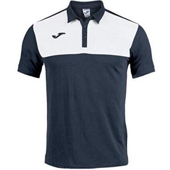 Joma Winner Polos Caballero, Niños, Marino/Blanco, XS
