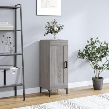 Aparador de madera contrachapada 34,5x34x90 cm Mueble de Almacenaje de Salón con Armarios con Puertas y Cajón de Madera, Buffet para salón Moderno, Armario Auxiliar