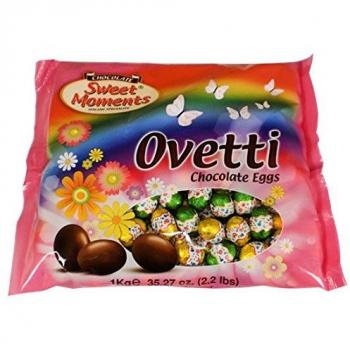 Huevitos de chocolate con leche rellenos de crema 1Kg - 140 unidades