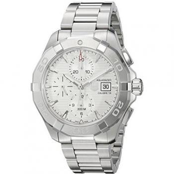 TAG HEUER MEN'S 43MM STEEL BRACELET & CASE AUTOMATIC WATCH CAY2111.BA0927