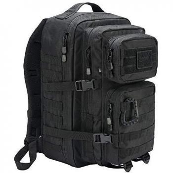 Mochila Brandit US Assault Pack Mediana - Unisex - Negra