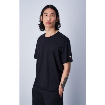 Camiseta Champion Crewneck Hombre Negra