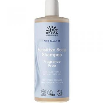 Urtekram Fragrance Free Shampoo for Sensitive Scalp 500ml Organic