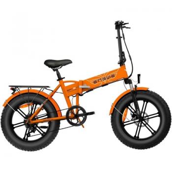 Bicicleta Eléctrica Engwe EP-2 Pro 250W Naranja con Batería de 48V 13Ah y Alcance de 40km