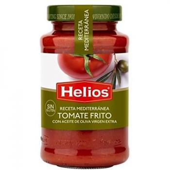 Helios - Tomate Frito Mediterraneo Con Aceite De Oliva Virgen Extra - [Pack de 6]