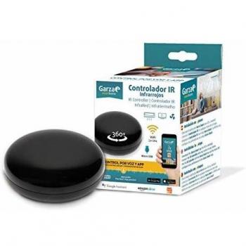 Garza ® Smarthome - Controlador inalámbrico mando a distancia universal IR Infrarrojos Inteligente Wifi. Control remoto por Voz y App, Compatible con Alexa y Google Home Assitant.
