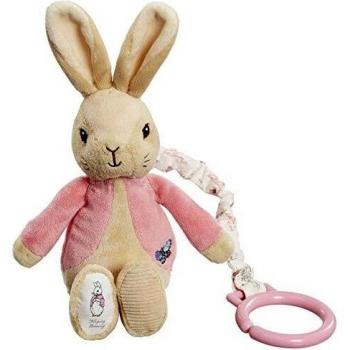 Peluche Suave Peter Rabbit Flopsy Jiggle Adorable y Atar