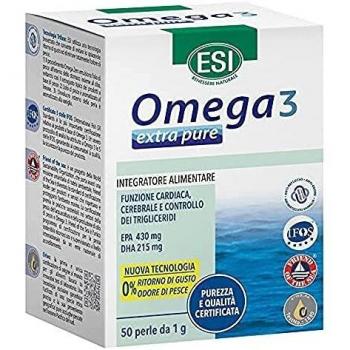 Omega 3 Extra Puro - 50 Perlas de Alta Concentración y Calidad