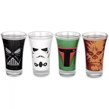 Set de 4 Vasos Chupito Star Wars