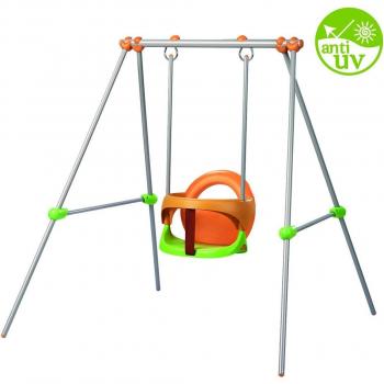 Smoby Columpio Infantil de Metal Baby Swing