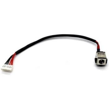 Conector DC Jack para Portátil Asus K55 K55A K55V U57 U57A 2.5mm