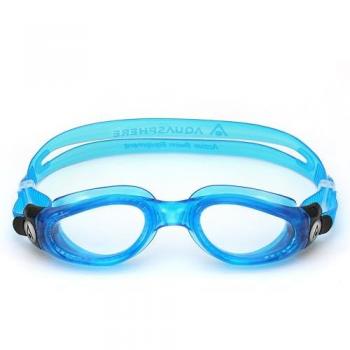 Gafas de natación Aqua Sphere Kaiman EP3004100LC para adulto en color azul con lentes transparentes