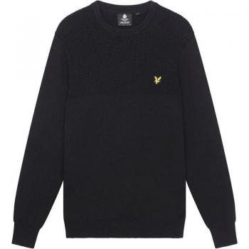 Sudadera sin Capucha Hombre Lyle & Scott V1-Crew Negro XL