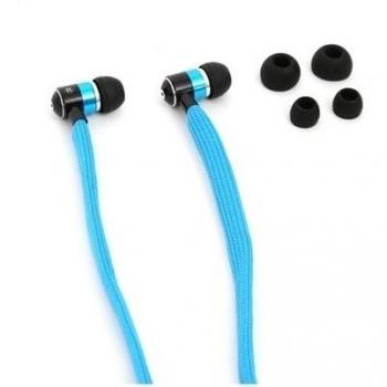 Omega FreeStyle Dentro de oído Binaural Alámbrico Azul - Auriculares