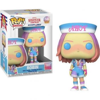 Funko Pop! TV - Stranger Things #1545 Steve Harrington (Scoops Ahoy) and Funko POP! Robin (Scoops Ahoy) - Stranger Things