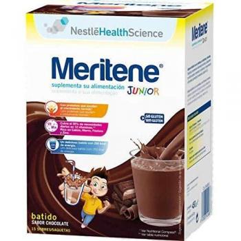 Meritene® Junior - Formato Polvo - Chocolate - 15 sobres de 30 gr