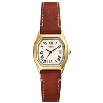 Reloj Analógico de Cuarzo para Mujer Fossil ES5364 con Correa de Piel Marrón