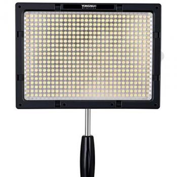 Yongnuo yn600s pro led luz de video con ajustable temperatura de color 3200k5500k para las camaras reflex y videocamaras