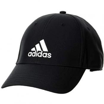 adidas Bballcap Lt Emb Gorra, Unisex Adulto, Black/Black/White, OSFM