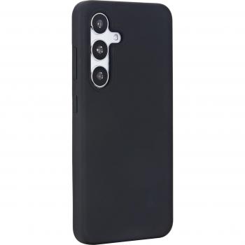 Funda para teléfono móvil eSTUFF Infinite Riga 17 cm (6.7) Negra - Material 100% silicona reciclada para Galaxy S24+