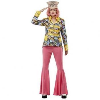 Smiffy's Carnival Jacket Smiffys-Chaqueta de carnaval, multicolor, M-UK Size 12-14 52208M