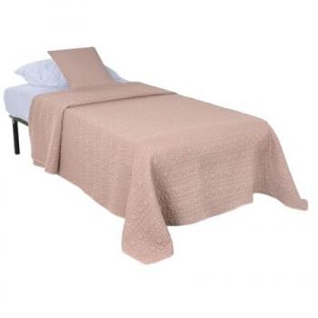 Colcha Home ESPRIT Malva 180 x 260 cm - Colcha decorativa y suave para cama, color malva, tamaño 180 x 260 cm