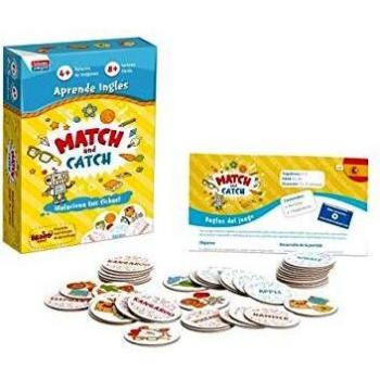 Falomir- Match and Catch Juego de Mesa Educativo, Multicolor