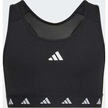 adidas Girls AEROREADY Techfit Sports Bra, Black, Size: 11-12 years