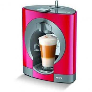 Krups Dolce Gusto Oblo KP1105 - Cafetera de cápsulas, 15 bares de presión, color rojo