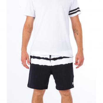 Bermuda Deportiva Hurley Oceancare Block Party - Color Negro, material reciclado, diseño ligero y cómodo, ideal para actividades al aire libre y deportes acuáticos