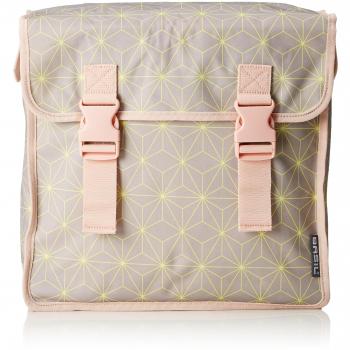 Basil Double Bike Bag Star grey