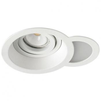 Aro empotrable Led Snowman 3W 3000K blanco - Marca CRISTAL RECORD