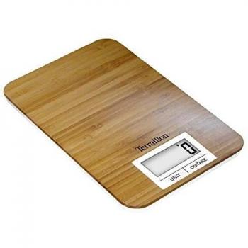 Báscula de Cocina Terraillon BAMBOO Marrón 3 Kg