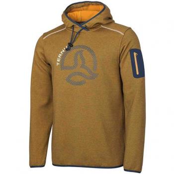 Sudadera Ternua Myrdin Hoody Hombre Honey Dark Teal XL.
