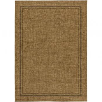 Alfombra de Interior Geométrica Guinea en Beige - 80x150, 120x170, 160x230 cm