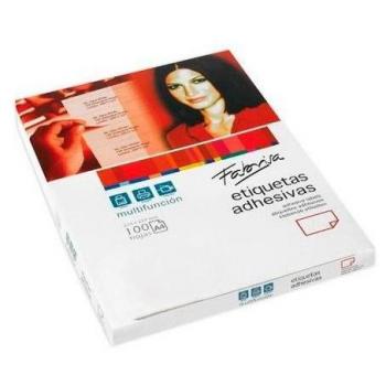 Fabrisa Etiquetas Adhesivas Multifunción / 105x42,4mm / Cantos Rectos - 100 Hojas