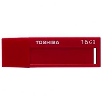 Toshiba TransMemory U302 - Memoria USB de 16 GB, color rojo