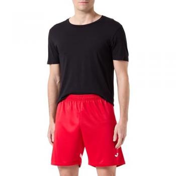 Short de fútbol para hombre Joma Tokyo rojo y blanco
