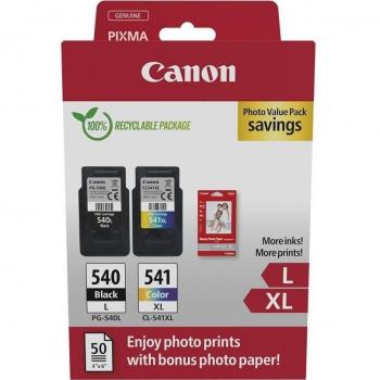 Canon 5224B012 Ink Cartridge + Glossy Photo Paper Set
