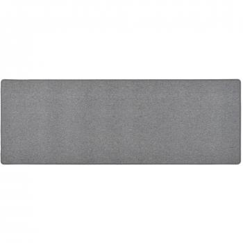Alfombra de pasillo gris oscuro 50x150 cm