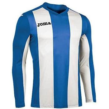 Joma Pisa Camiseta de Juego Manga Larga, Hombre, Royal-Blanco, 6XS-5XS